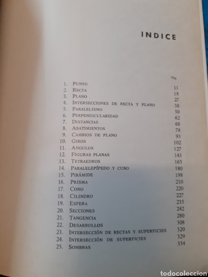 Libros: EJERCICIOS DE GEOMETRIA DESCRIPTIVA - IZQUIERDO ASENSI,F. - Foto 4