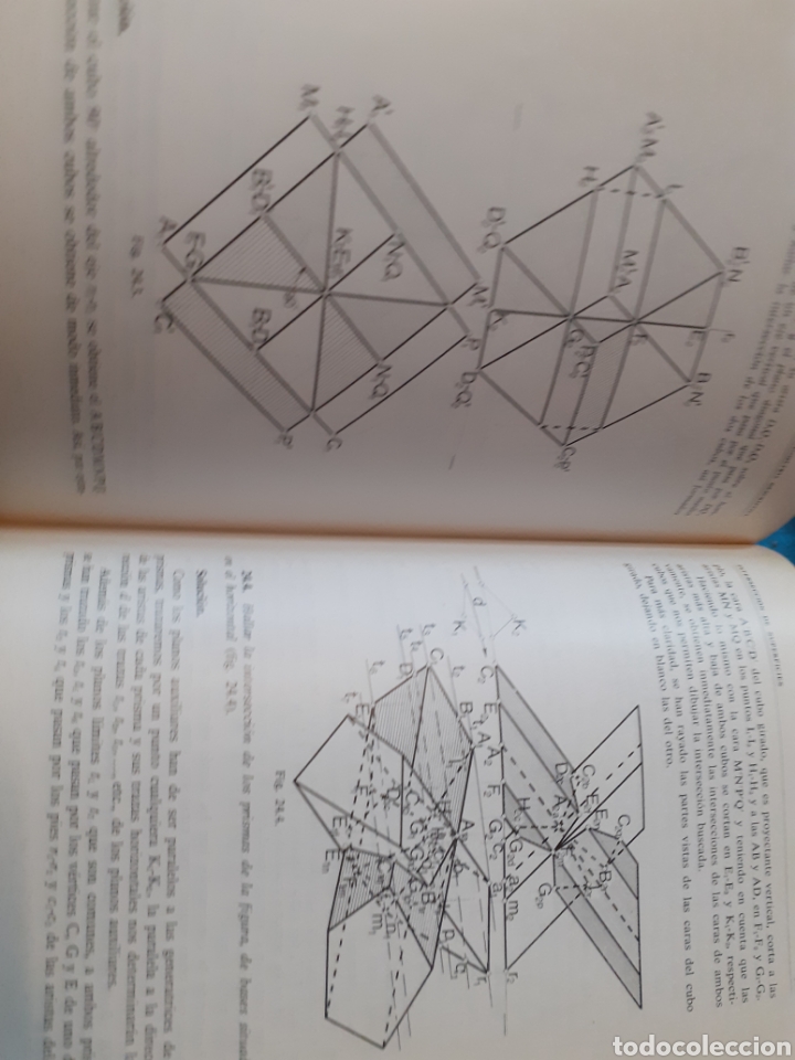 Libros: EJERCICIOS DE GEOMETRIA DESCRIPTIVA - IZQUIERDO ASENSI,F. - Foto 5
