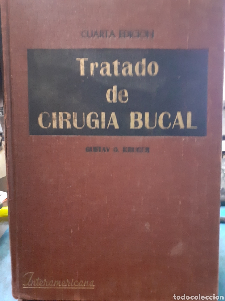 Libros: TRATADO DE CIRUGIA BUCAL. Odontologia - KRUGER,Gustav O.