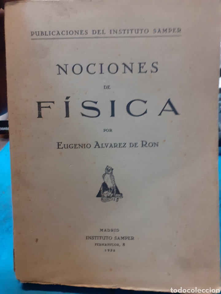Libros: NOCIONES DE FISICA - ALVAREZ DE RON,Eugenio - Foto 1