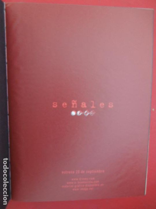 Libros: SE&Ntilde;ALES - LIBRO DE LA PEL&Iacute;CULA - MEL GIBSON - CARTOON NETWORK 2002. - Foto 1