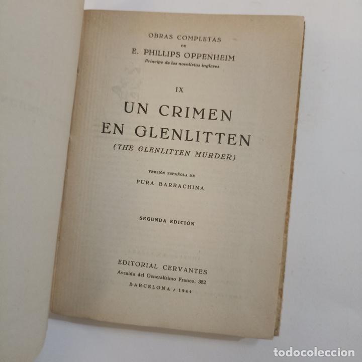 Libros: E. Phillips Oppenheim - Un crimen en Glenlitten - Foto 2