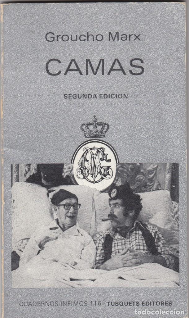 Libros: CAMAS. GROUCHO MARX. HUMOR, CINE. ABW. - Foto 1