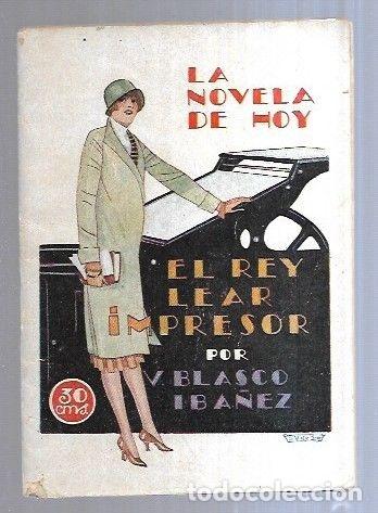 Libros: REY LEAR IMPRESOR - EL - BLASCO IBA&Ntilde;EZ, VICENTE - Foto 1