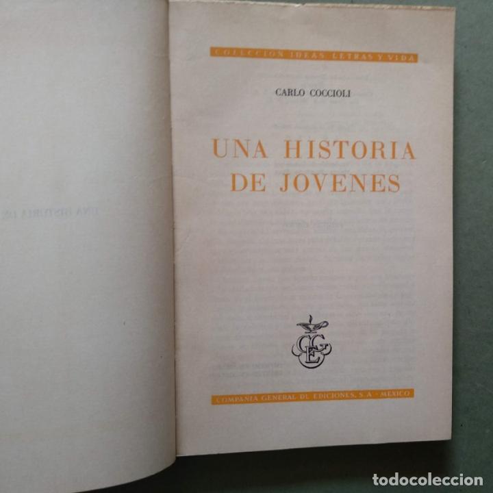 Libros: Una Historia de J&oacute;venes. - Coccioli, Carlo. - Foto 2