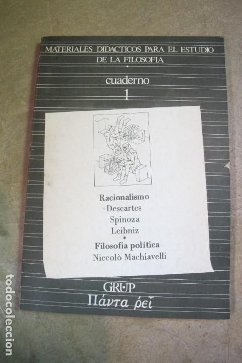 books: MATERIALES DIDACTICOS PARA EL ESTUDIO DE LA FILOSOFIA. CUADERNO 1