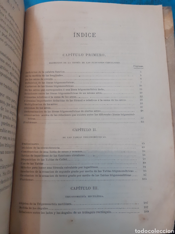 Libros: TRATADO DE TRIGONOMETRIA - SERRET,J.A. - Foto 2