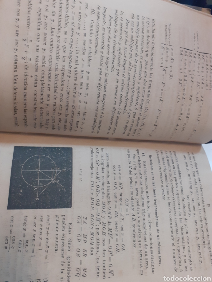 Libros: TRATADO DE TRIGONOMETRIA - SERRET,J.A. - Foto 7