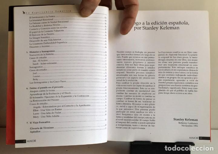 Libros: LA EXPERIENCIA SOM&Aacute;TICA. Stanley Keleman - Foto 8