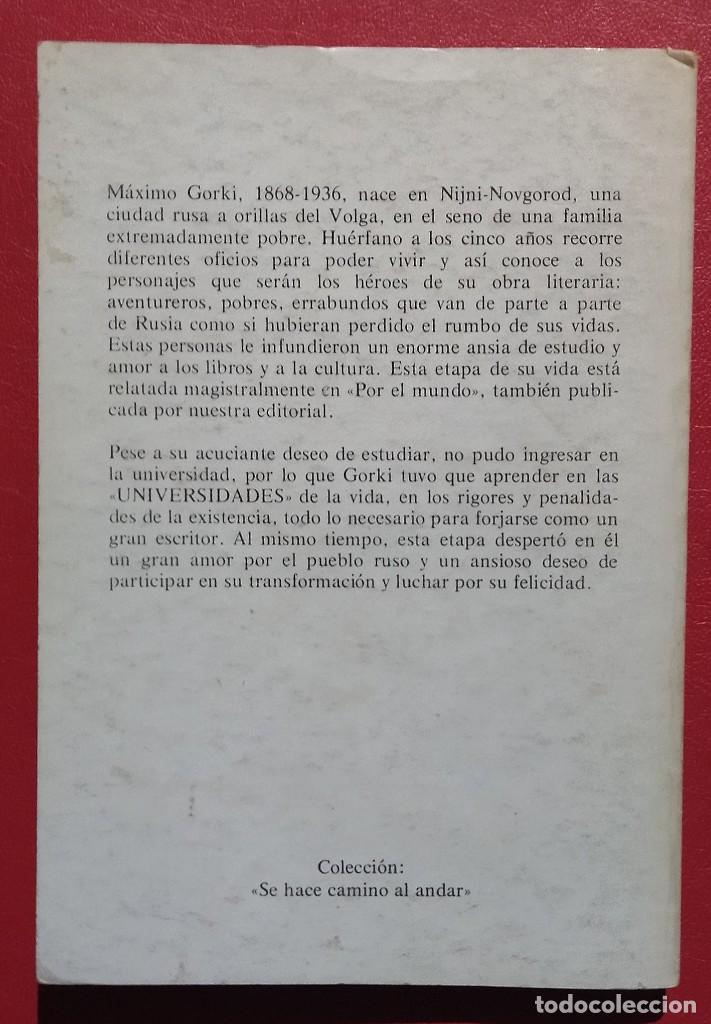 Libros: Mis Universidades. M&aacute;ximo Gorki. 2&ordf; Ediccion 1978. - Foto 3
