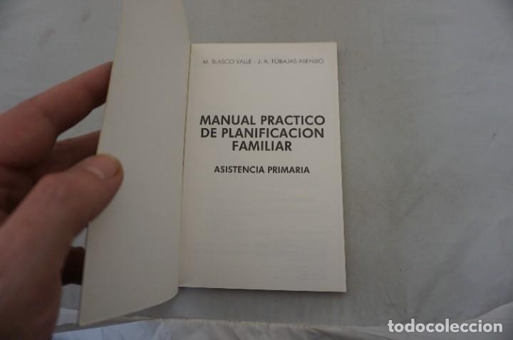 Libros: AR14E - MANUAL PRACTICO DE PLANIFICACION FAMILIAR - M. BLASCO VALLE - Foto 3