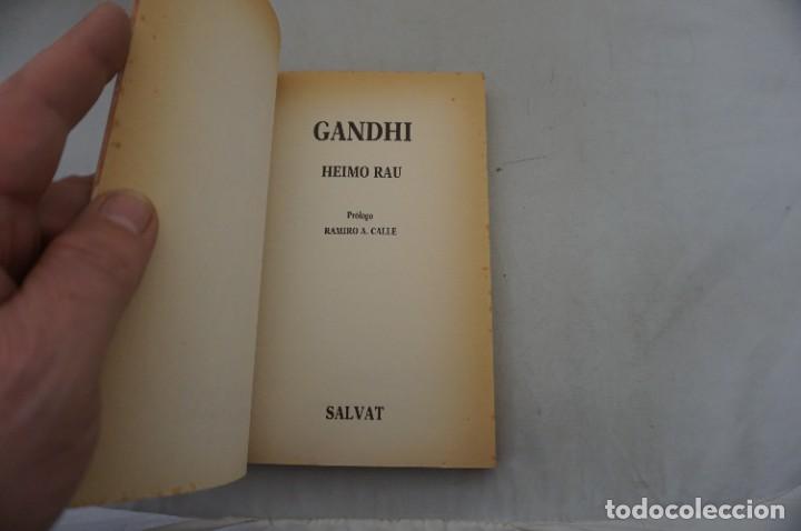 Libros: AR14E - GANDHI - HEIMO RAU / SALVAT - Foto 3