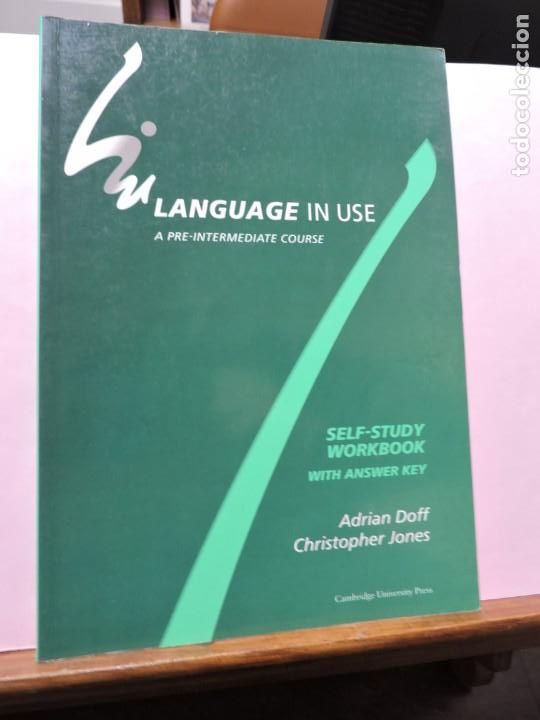 Libros: Language in use. A pre-intermediate course. Adrian Doff. Cambridge University Press.1991 - Foto 1