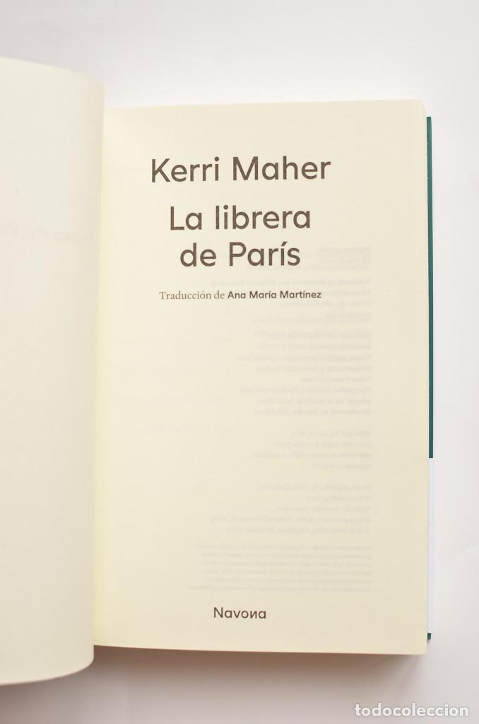 Libros: La librera de Par&iacute;s - MAHER, Kerri - Foto 3