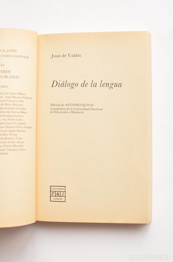 Libros: Di&aacute;logo de la lengua - VALD&Eacute;S, Juan de - Foto 2