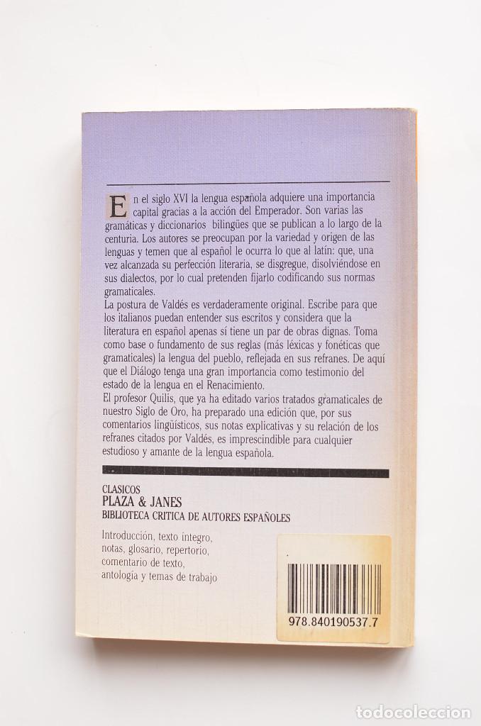 Libros: Di&aacute;logo de la lengua - VALD&Eacute;S, Juan de - Foto 3