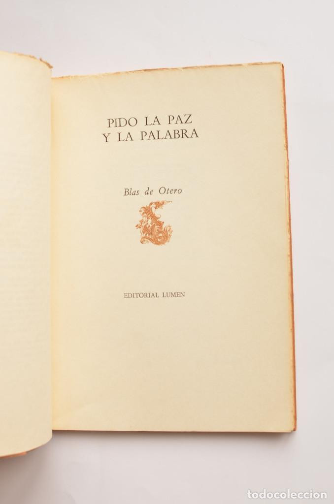 Libros: Pido la paz y la palabra - OTERO, Blas de - Foto 2
