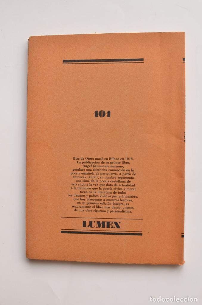Libros: Pido la paz y la palabra - OTERO, Blas de - Foto 4