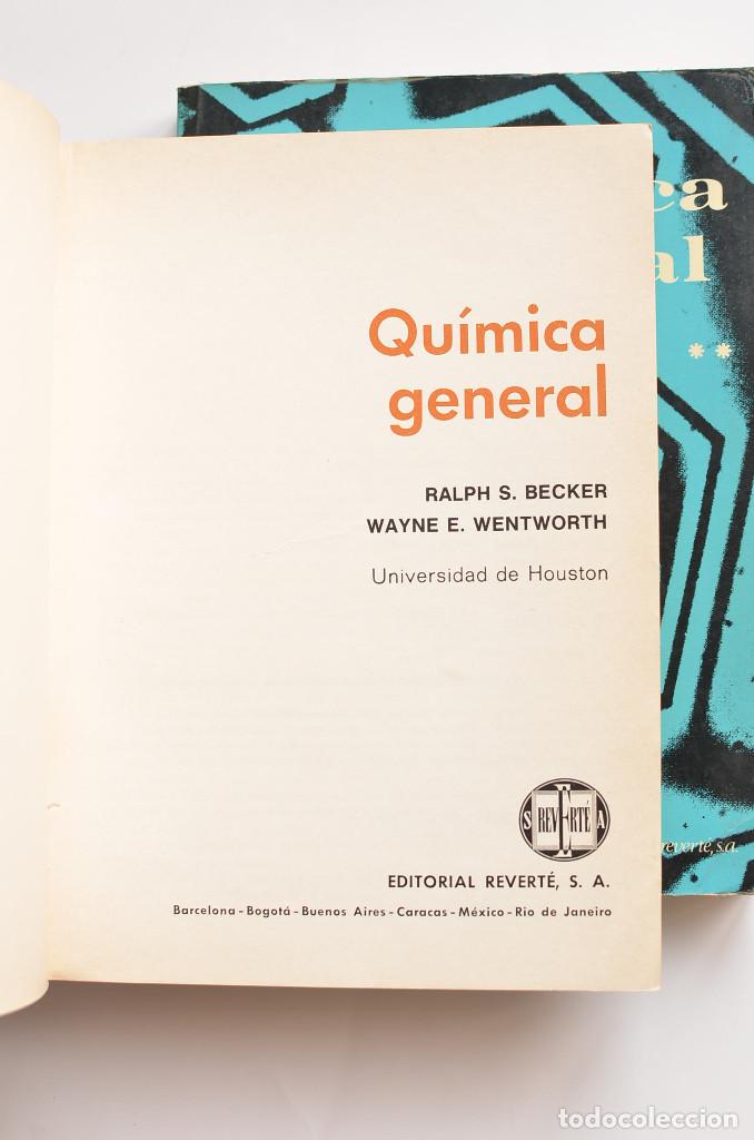Libros: Qu&iacute;mica general - WENTWORTH, Becker - Foto 2