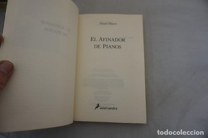 Libros: AR14E - EL AFINADOR DE PIANOS - DANIEL MASON / SALAMANDRA EDITOR - Foto 3