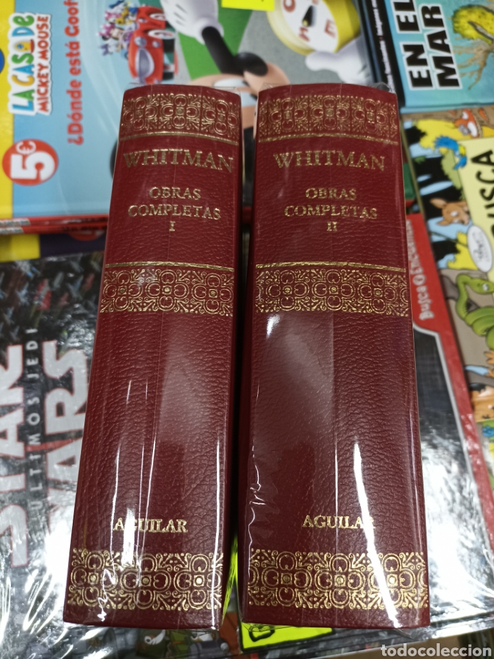 Libros: Whitman obras completas 2 Tomos, editorial Aguilar a&ntilde;o 2004 - Foto 1