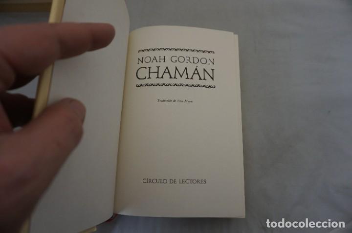 Libros: AR14E - CHAMAN - NOAH GORDON / CIRCULO DE LECTORES - Foto 3