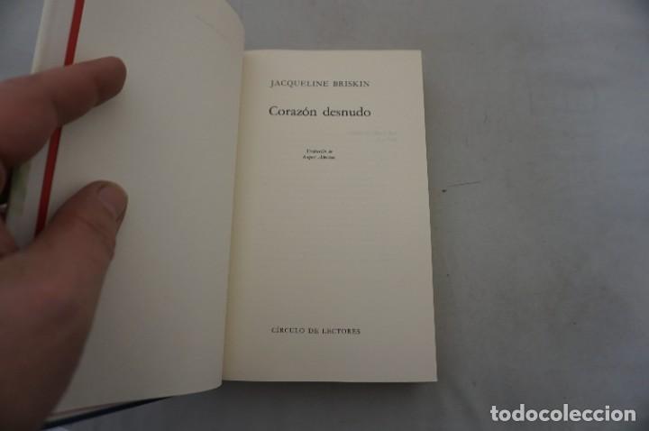 Libros: AR1415 - CORAZON DESNUDO - JACQUELINE BRISKIN / CIRCULO DE LECTORES - Foto 4