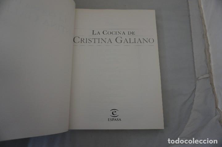 Libros: AR2 - LA COCINA DE CRISTINA GALIANO / ESPASA - Foto 3