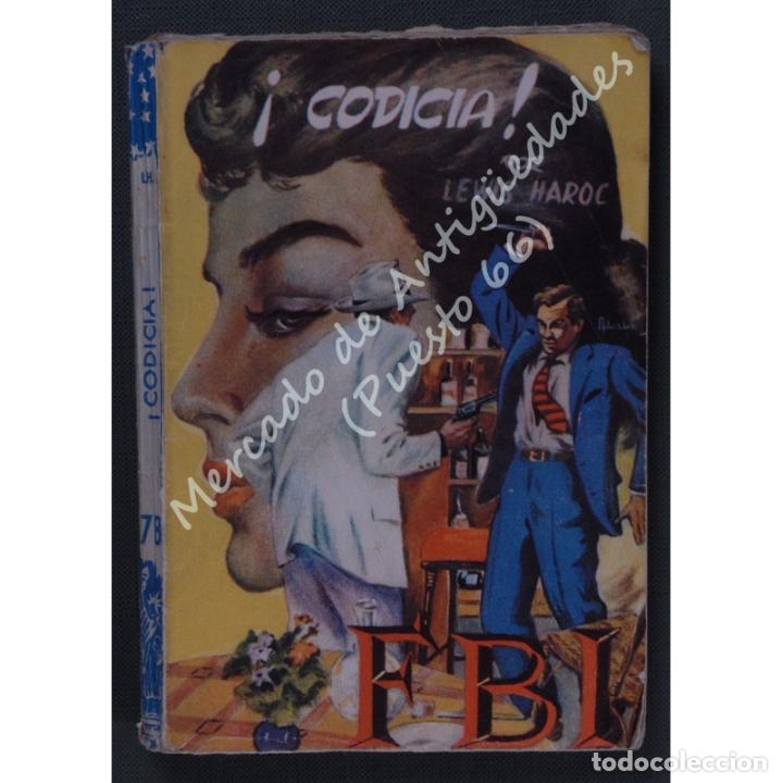 Libros: F.B.I. n&ordm; 78 - &iexcl;CODICIA! - LEWIS HAROC - EDICIONES ROLL&Aacute;N - Foto 1