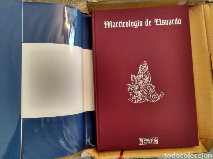 Libros: Martirologio de Usuardo. Libro estudio. Moleiro, 1998 - Foto 2