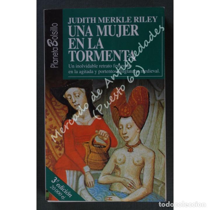 Libros: UNA MUJER EN LA TORMENTA - JUDITH MERKLE RILEY - PLANETA - 1994 - Foto 1