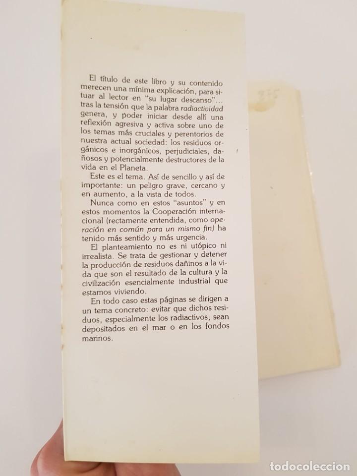Libros: Los vertidos radiactivos&hellip; - Jos&eacute; Luis Pardos.- TECNOS, 1984 - Foto 3