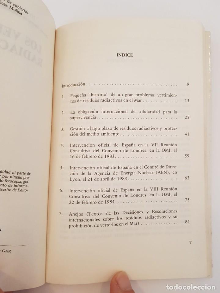Libros: Los vertidos radiactivos&hellip; - Jos&eacute; Luis Pardos.- TECNOS, 1984 - Foto 6