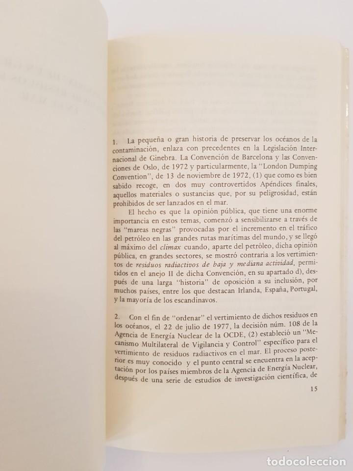 Libros: Los vertidos radiactivos&hellip; - Jos&eacute; Luis Pardos.- TECNOS, 1984 - Foto 8
