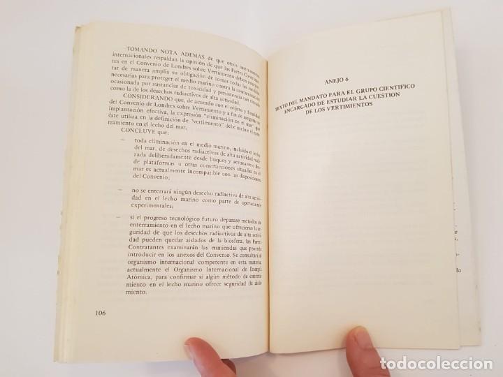 Libros: Los vertidos radiactivos&hellip; - Jos&eacute; Luis Pardos.- TECNOS, 1984 - Foto 13