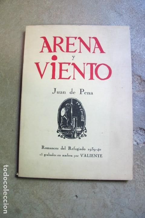 Libros: ARENA Y VIENTO. JUAN DE PENA - Foto 1