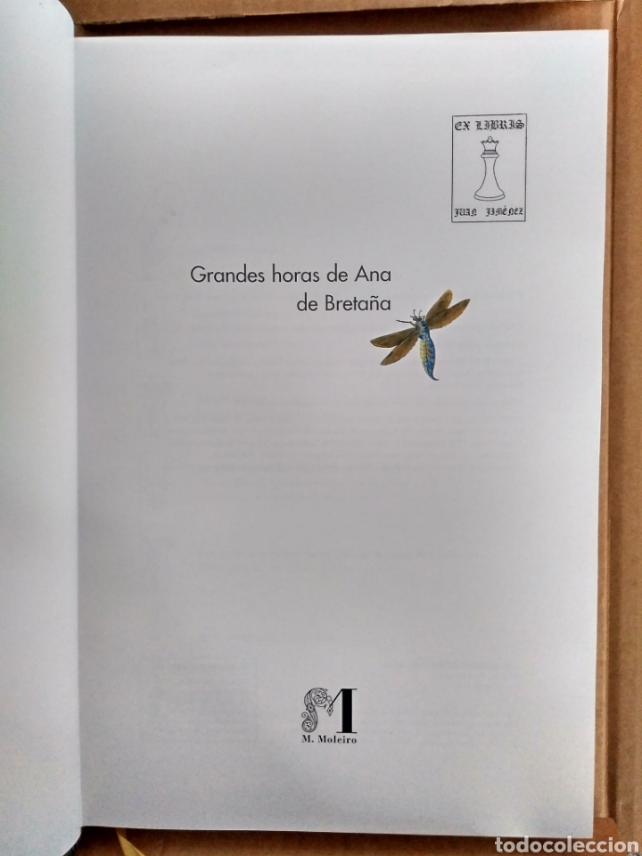Libros: Grandes horas de Ana de Breta&ntilde;a. Libro de estudio. Moleiro, 2016. - Foto 4