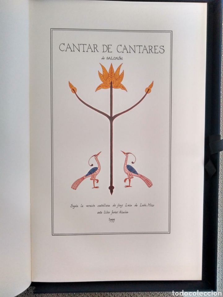 Libros: Cantar de cantares. C&oacute;dice de Alcains. Moleiro - Foto 4