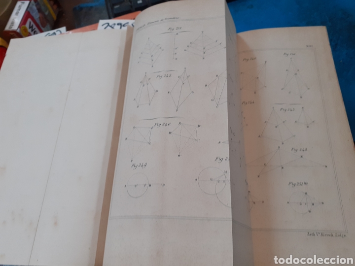 Libros: ELEMENTS DE GEOMETRIE. Matem&aacute;ticas . A&ntilde;o 1868 - CATALAN,Eugene - Foto 5