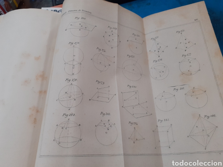 Libros: ELEMENTS DE GEOMETRIE. Matem&aacute;ticas . A&ntilde;o 1868 - CATALAN,Eugene - Foto 6