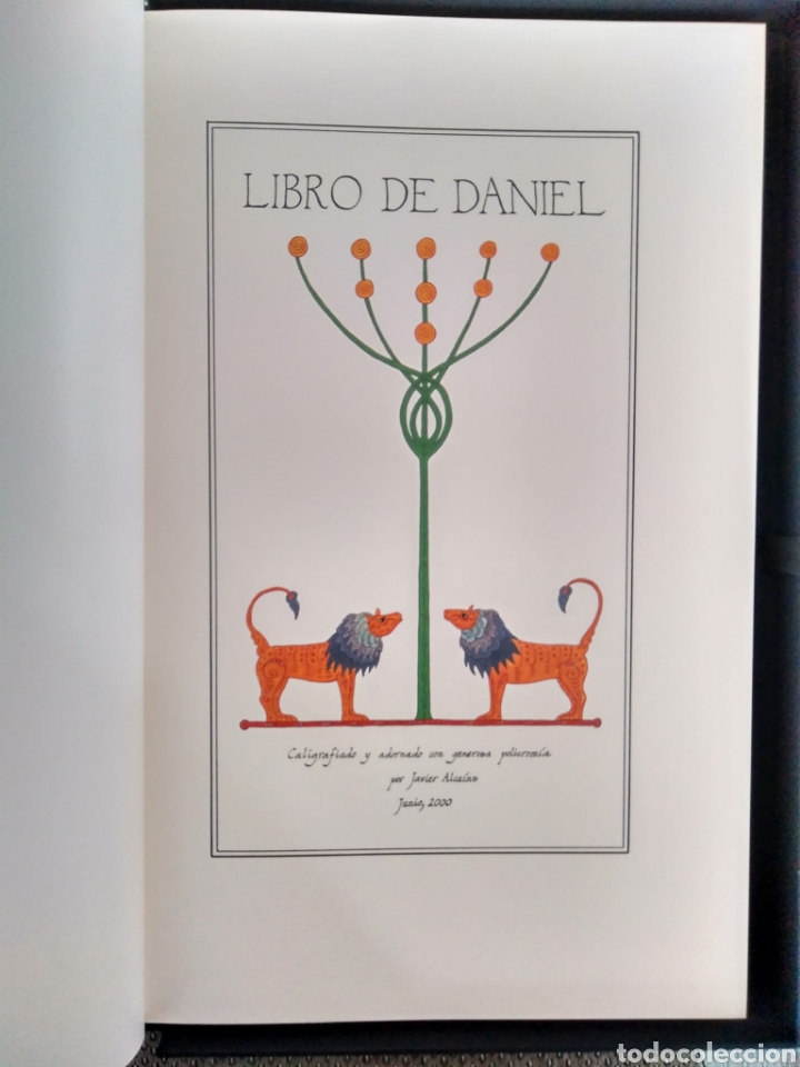 Libros: Libro de Daniel. C&oacute;dice de Alcains. Moleiro - Foto 4