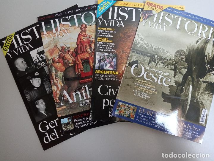 Libros: Lote de revistas de HISTORIA Y VIDA