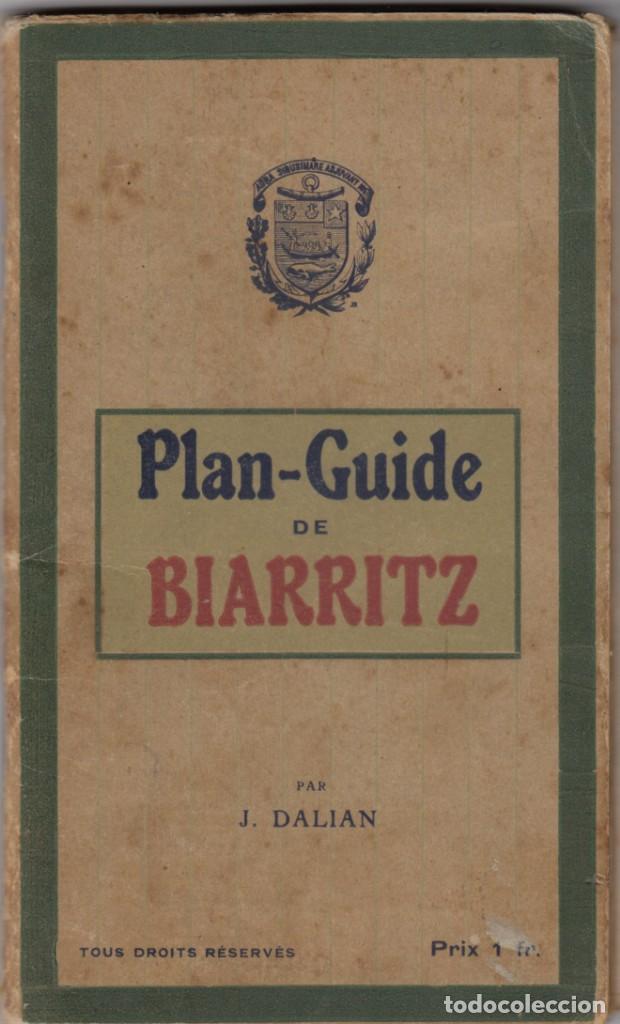Libros: PLAN-GUIDE DE BIARRITZ 1912 - ABW - Foto 1
