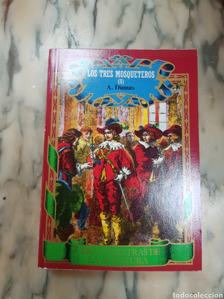Libros: DOS TOMOS DE LOS TRES MOSQUETEROS. ALEJANDRO DUMAS. - Foto 3