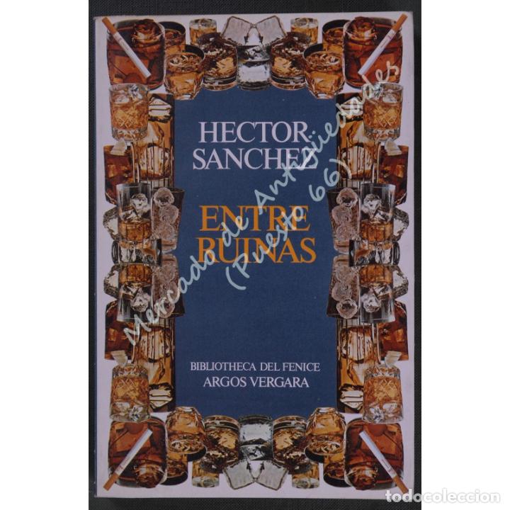 Libros: ENTRE RUINAS - H&Eacute;CTOR S&Aacute;NCHEZ - ARGOS VERGARA - 1984 - Foto 1