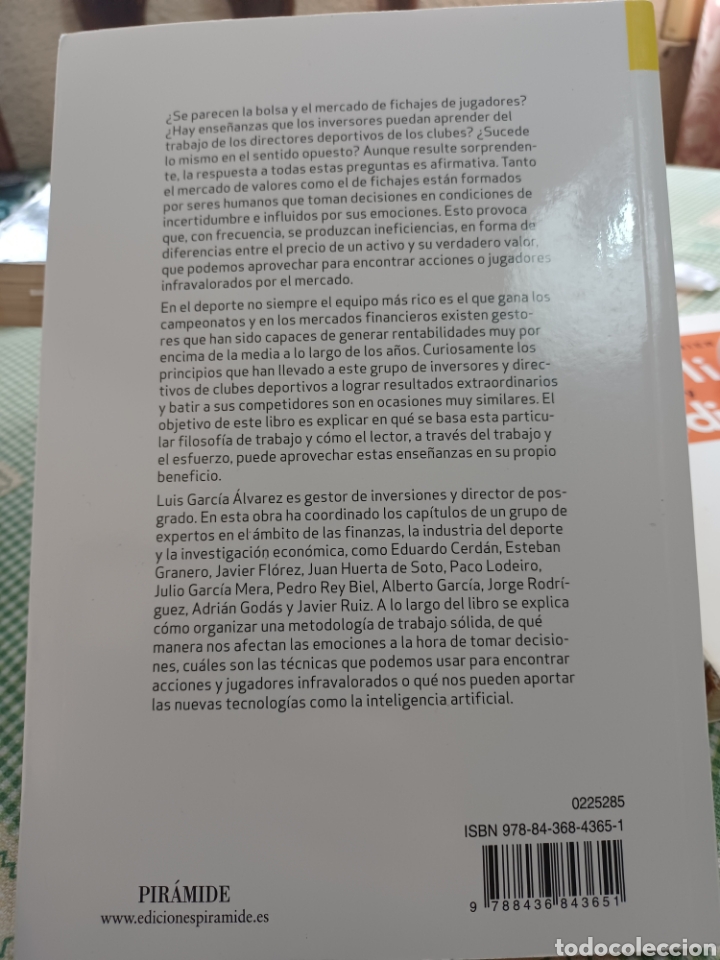 Libros: Barybook 183 Inversi&oacute;n y Deporte Luis Garc&iacute;a &Aacute;lvarez - Foto 2