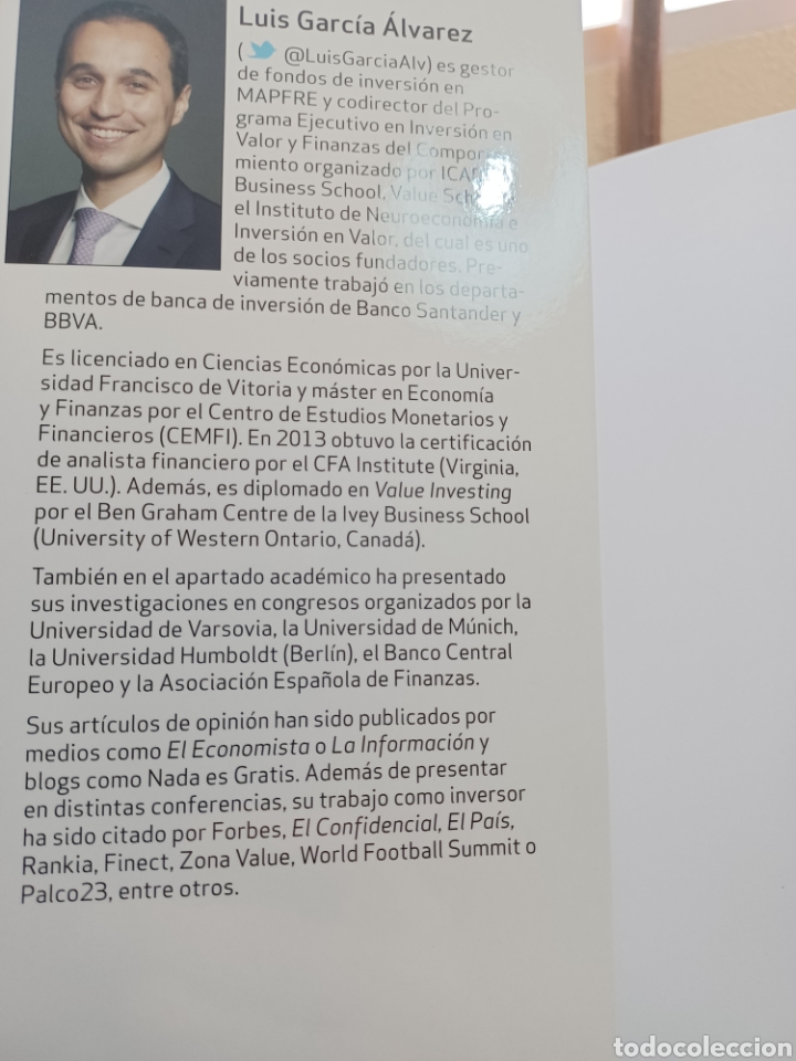 Libros: Barybook 183 Inversi&oacute;n y Deporte Luis Garc&iacute;a &Aacute;lvarez - Foto 3