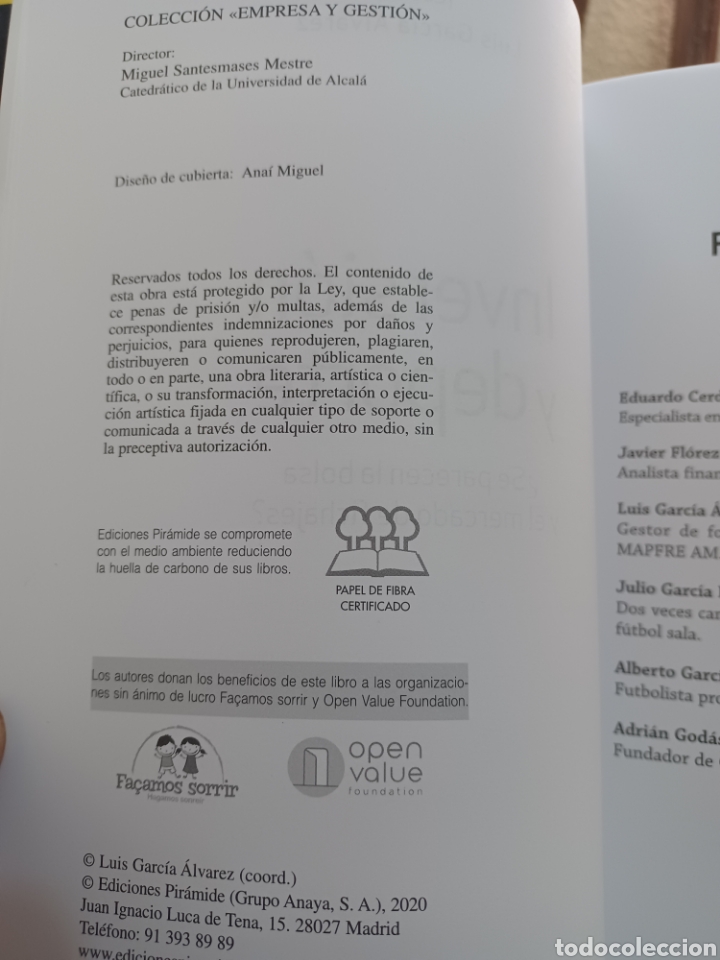Libros: Barybook 183 Inversi&oacute;n y Deporte Luis Garc&iacute;a &Aacute;lvarez - Foto 6