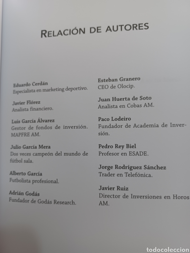 Libros: Barybook 183 Inversi&oacute;n y Deporte Luis Garc&iacute;a &Aacute;lvarez - Foto 7