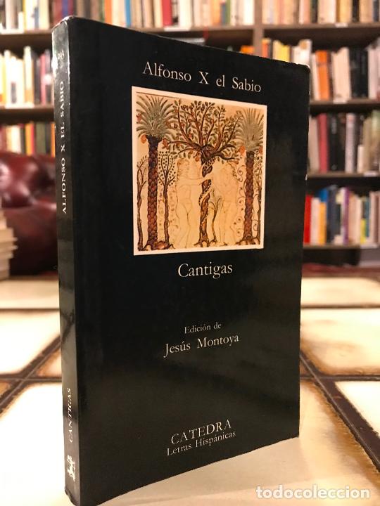 Libros: Cantigas. Alfonso X El Sabio. C&aacute;tedra Letras Hisp&aacute;nicas. - Foto 1